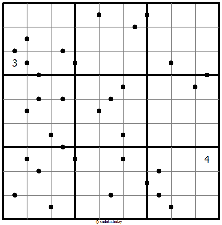 10～11数独 示例题图