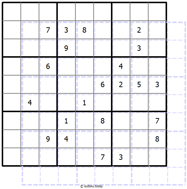 重影数独 #39379