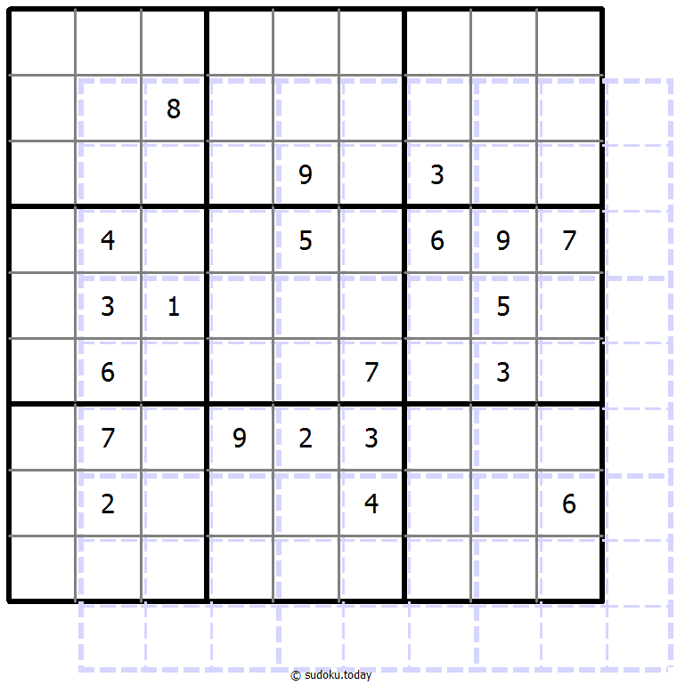重影数独 #39382