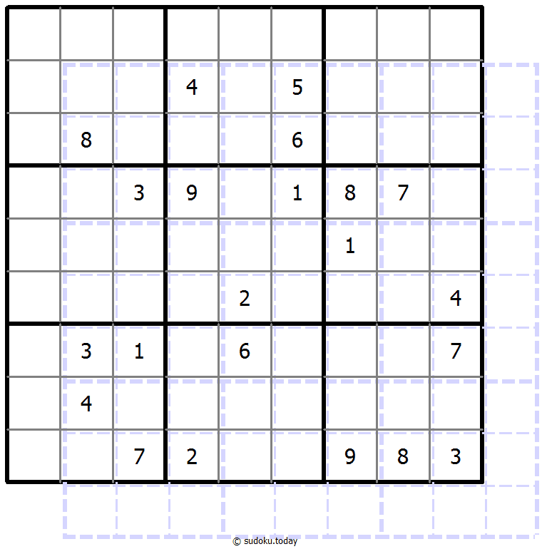 重影数独 #39388