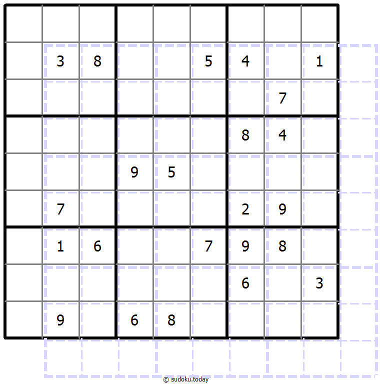 重影数独 #39391