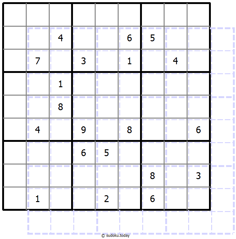 重影数独 #39393