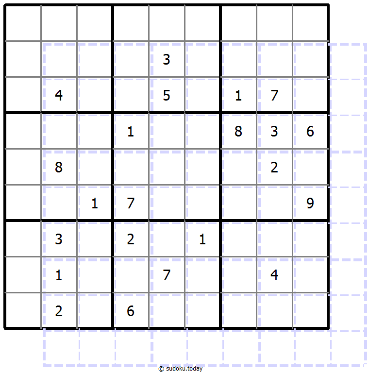 重影数独 #39409