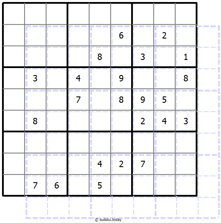 重影数独 #39444