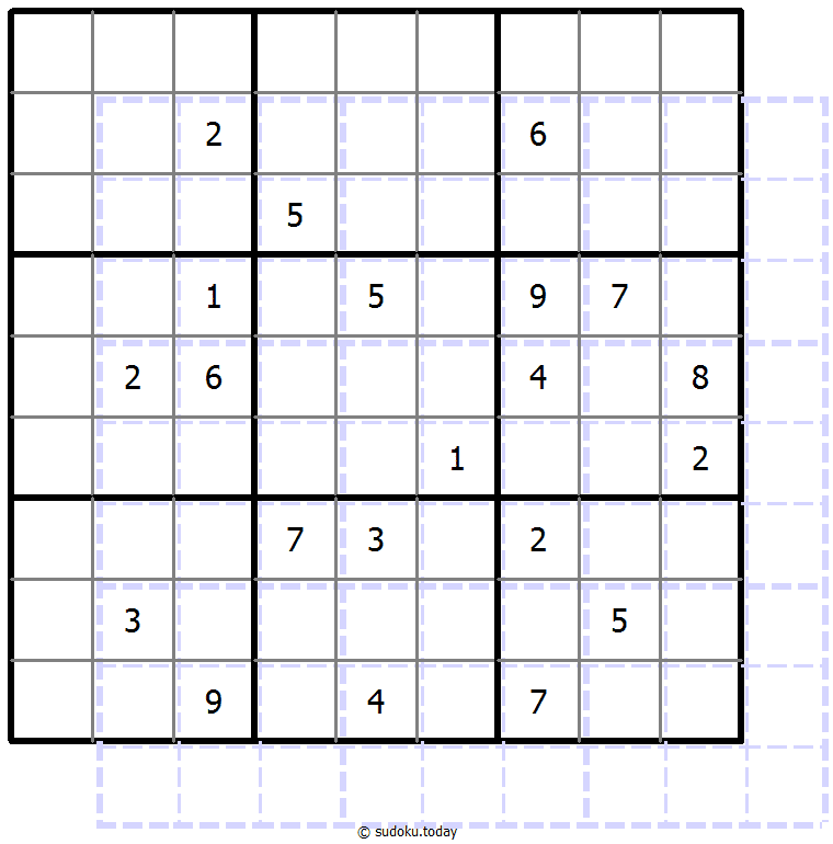 重影数独 #39464