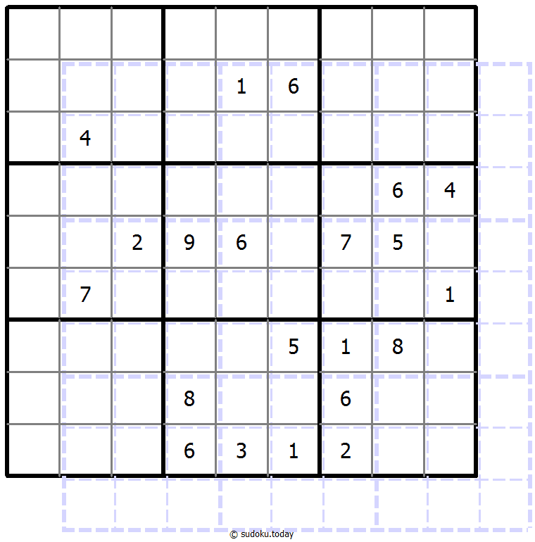 重影数独 #39470