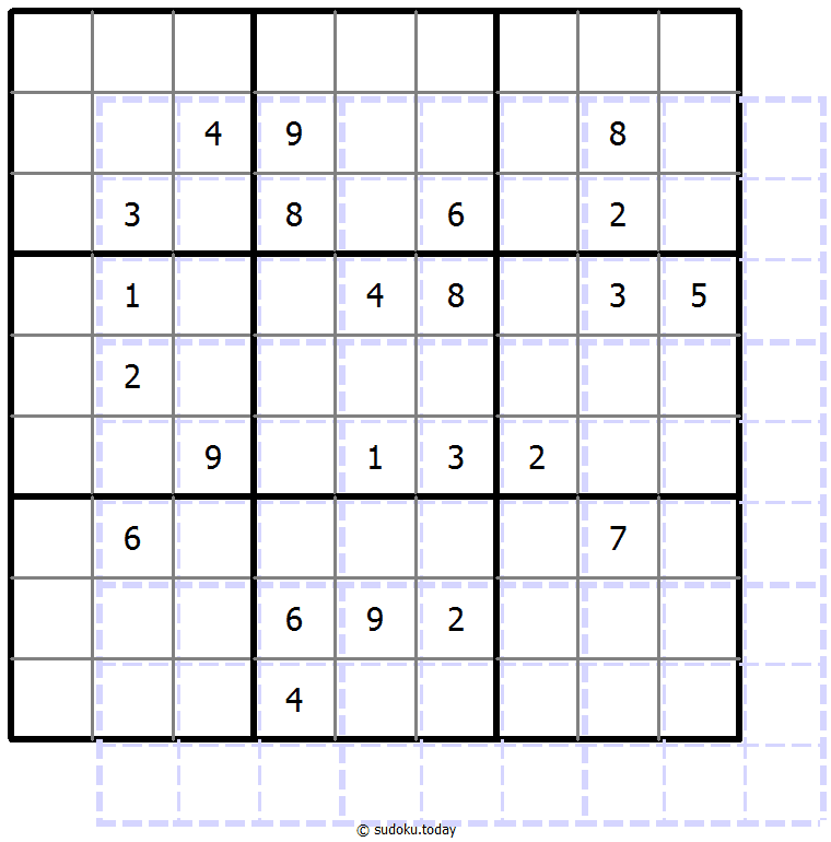 重影数独 #39477