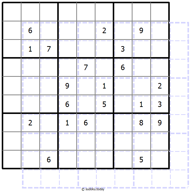 重影数独 #39487