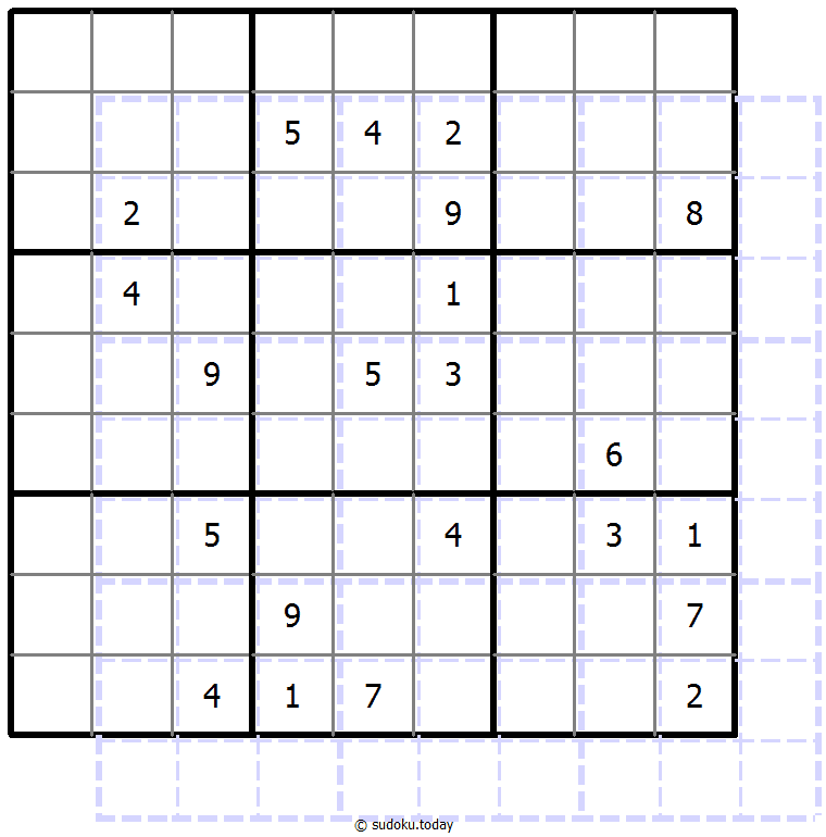重影数独 #39492