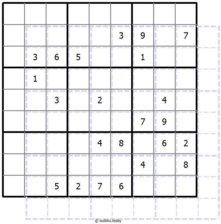 重影数独 #39493