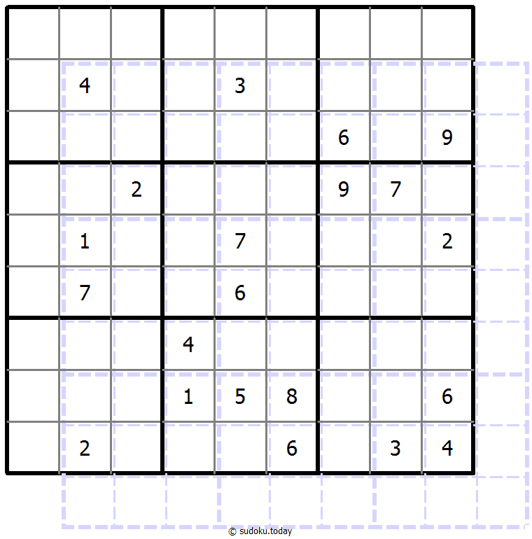 重影数独 #39494