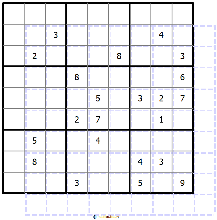 重影数独 #39496
