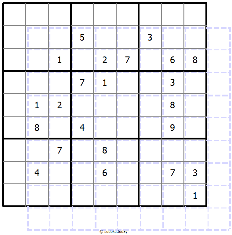 重影数独 #39498