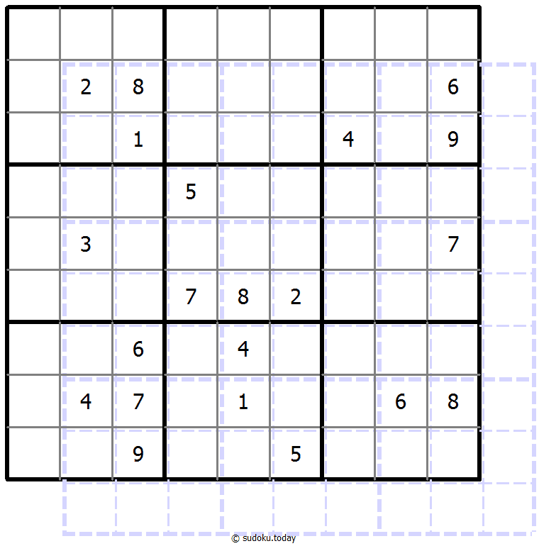 重影数独 #39525
