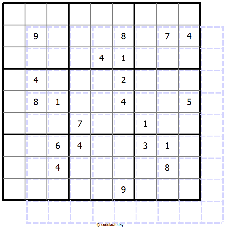 重影数独 #39529