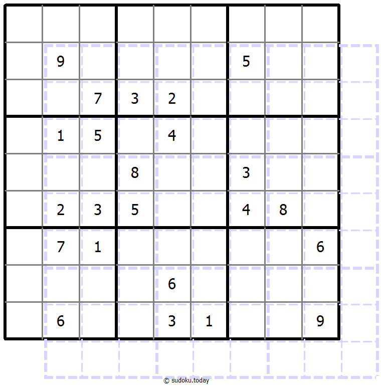 重影数独 #39539