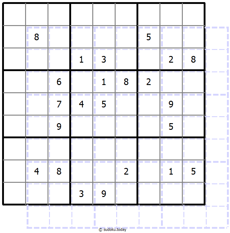 重影数独 #39542