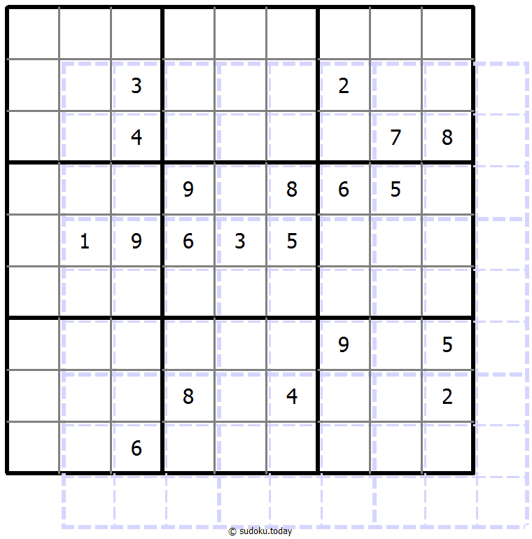 重影数独 #39544
