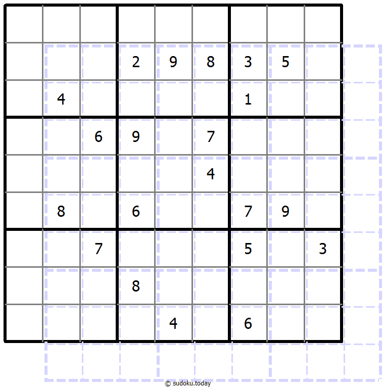 重影数独 #39557