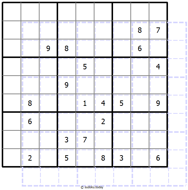重影数独 #39559