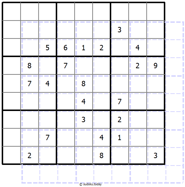 重影数独 #39576