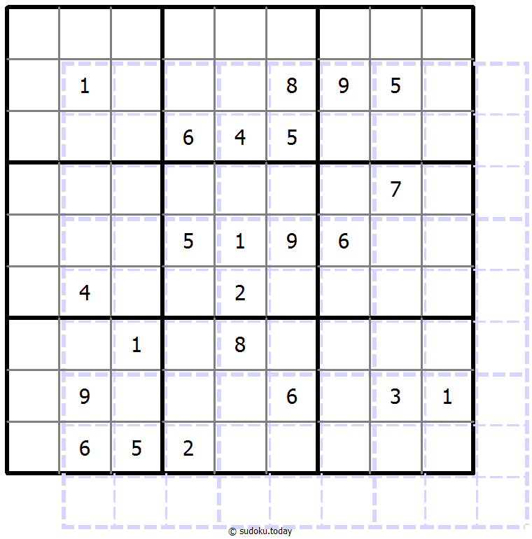 重影数独 #39579