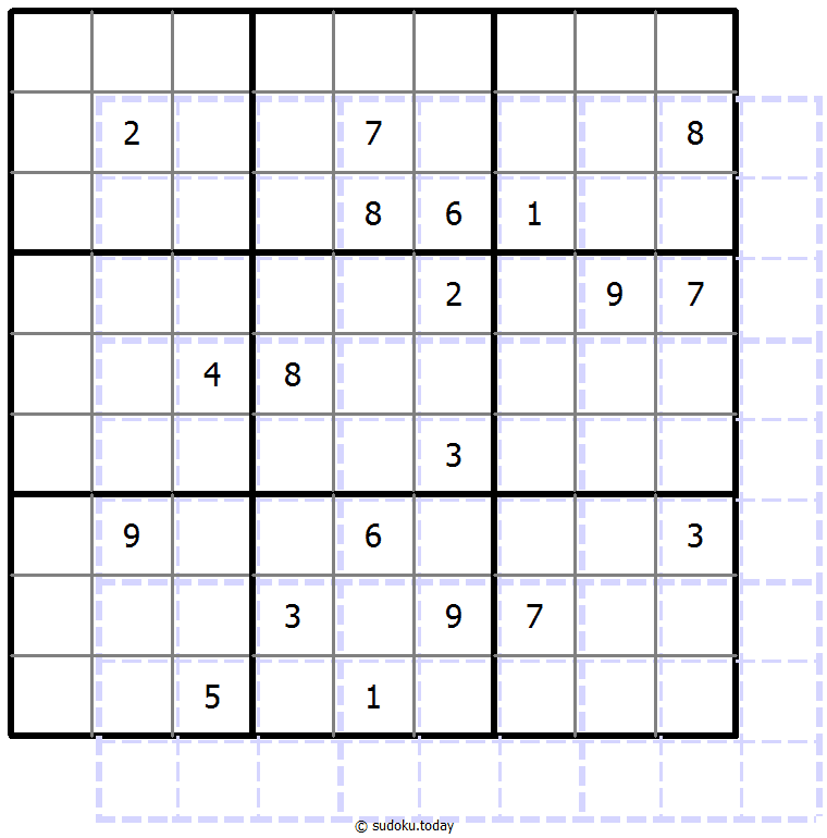 重影数独 #39585