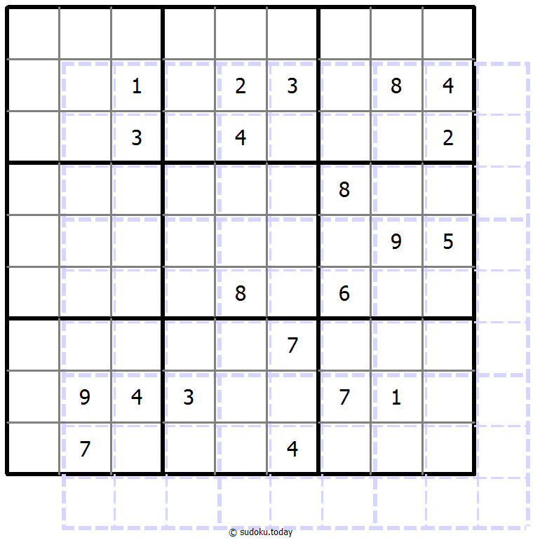 重影数独 #39589
