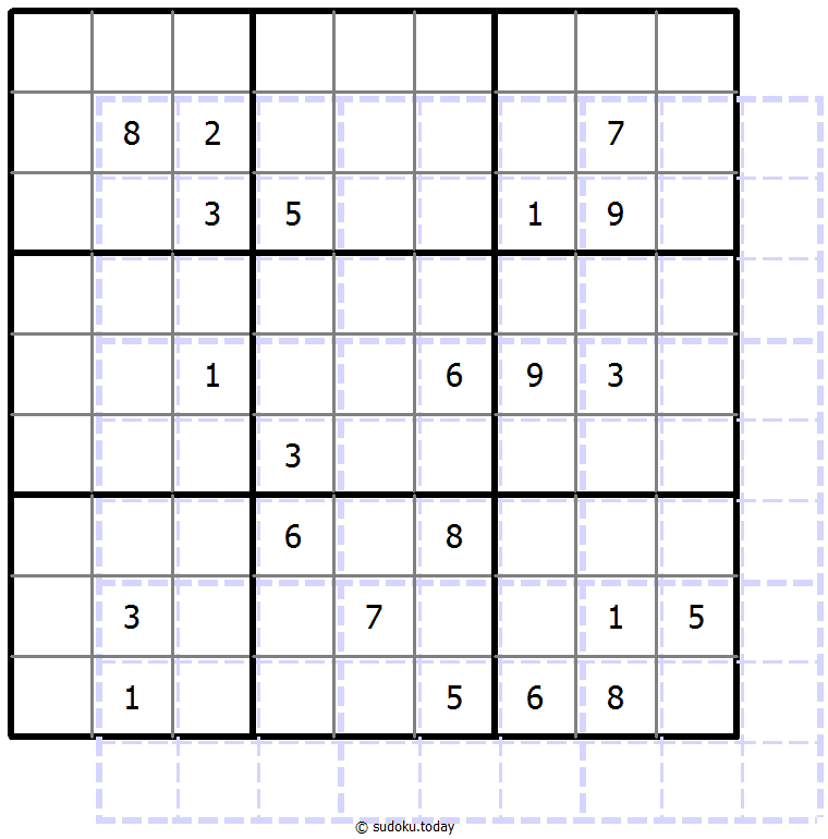 重影数独 #39607