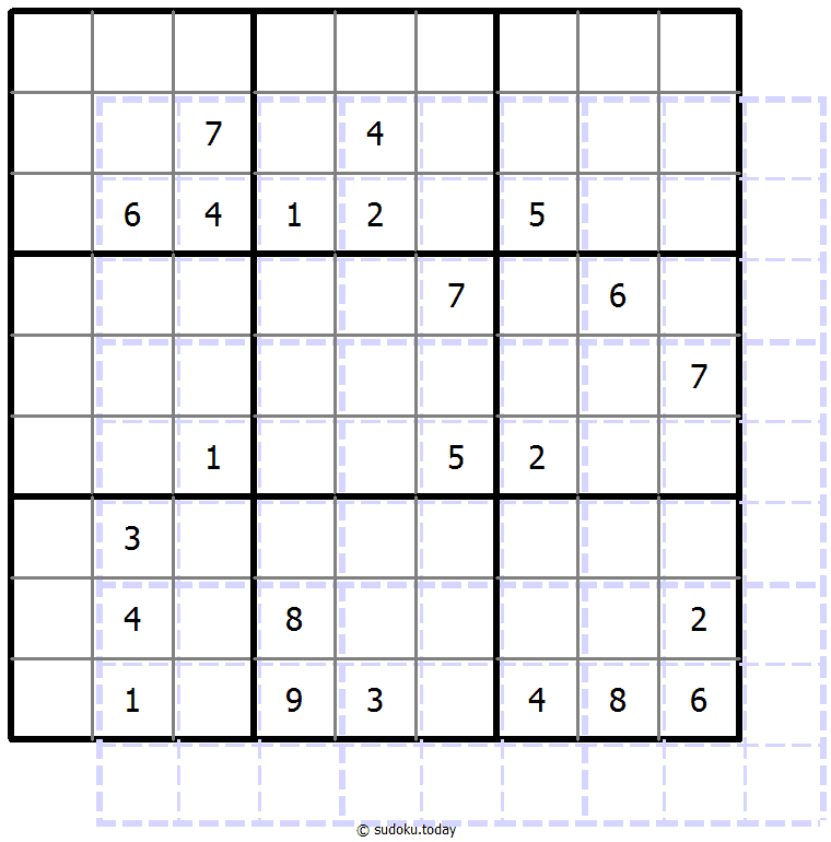 重影数独 #39620