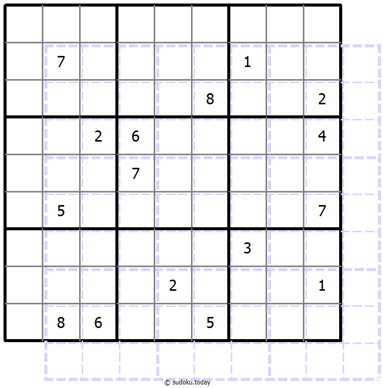 重影数独 #39629