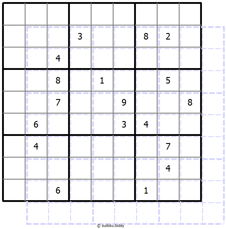 重影数独 #39641