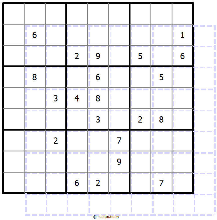 重影数独 #39648