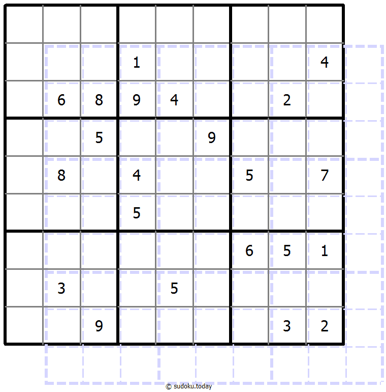 重影数独 #39663