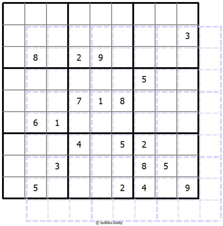重影数独 #39664