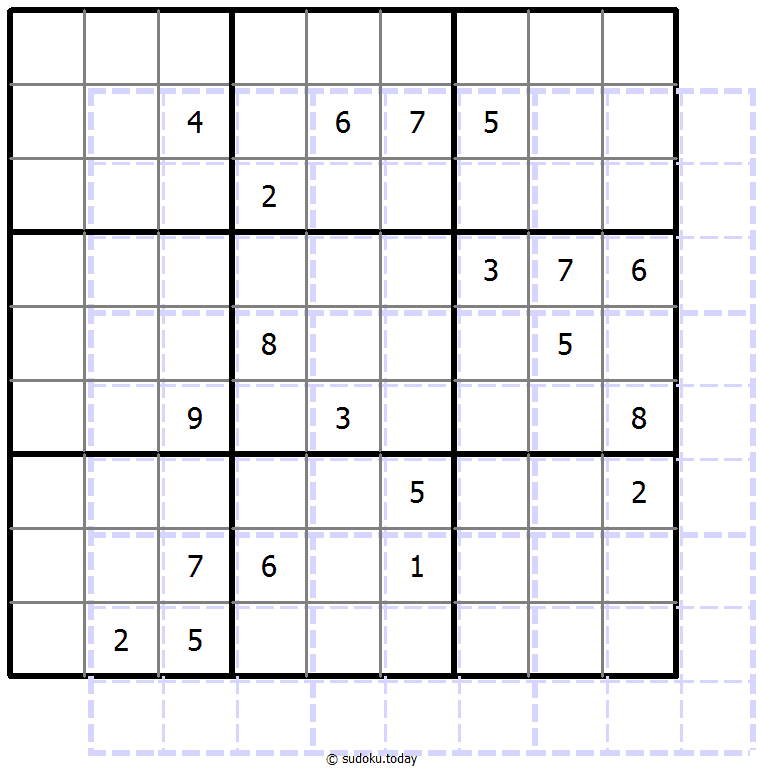 重影数独 #39671