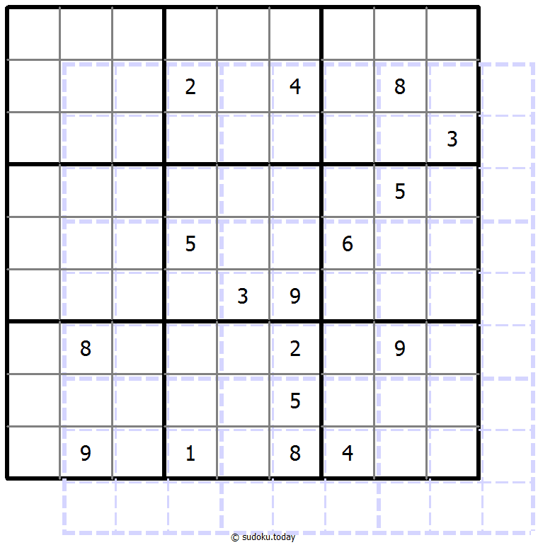 重影数独 #39672