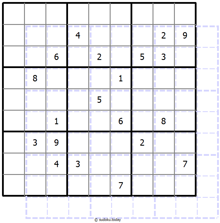 重影数独 #39675
