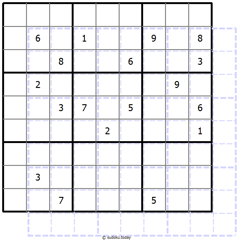 重影数独 #39691