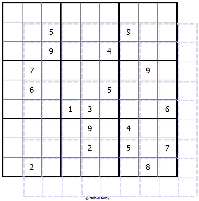 重影数独 #39699