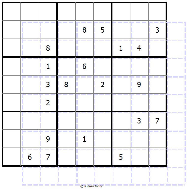 重影数独 #39703