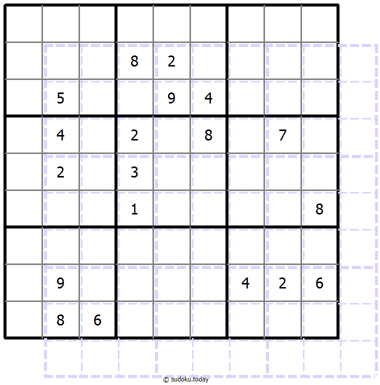 重影数独 #39711