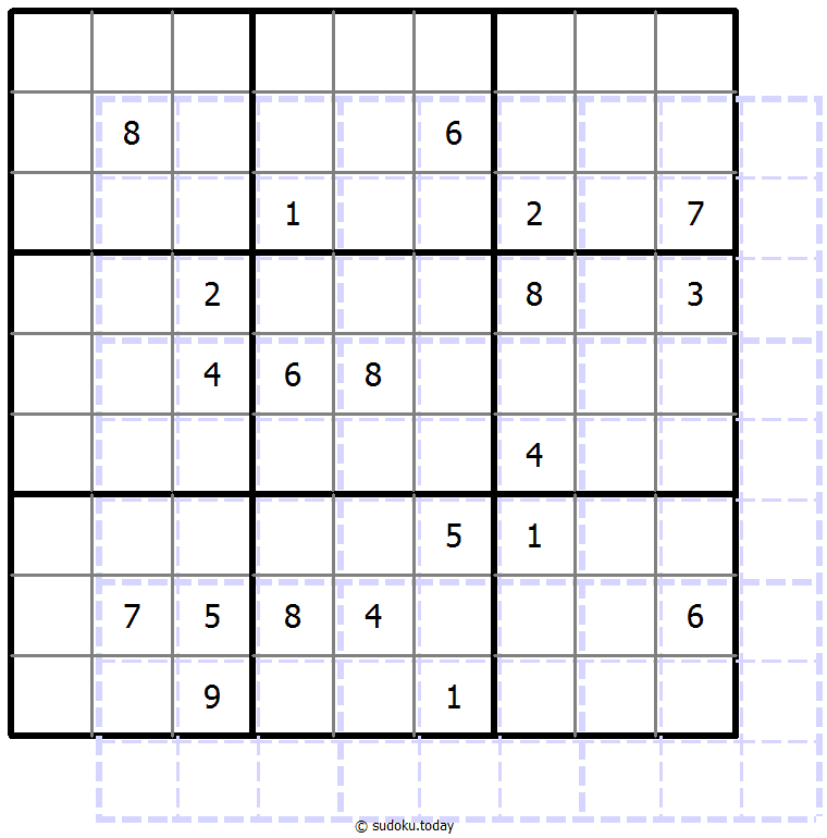 重影数独 #39731
