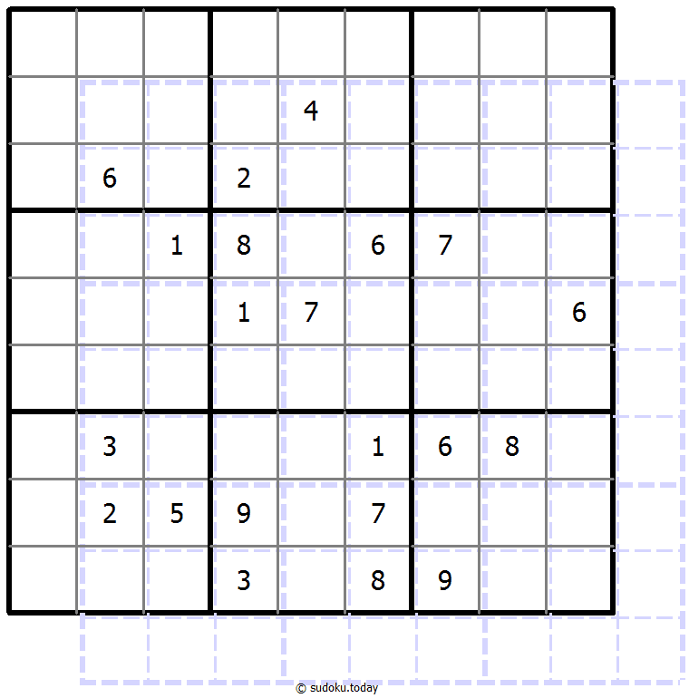 重影数独 #39740