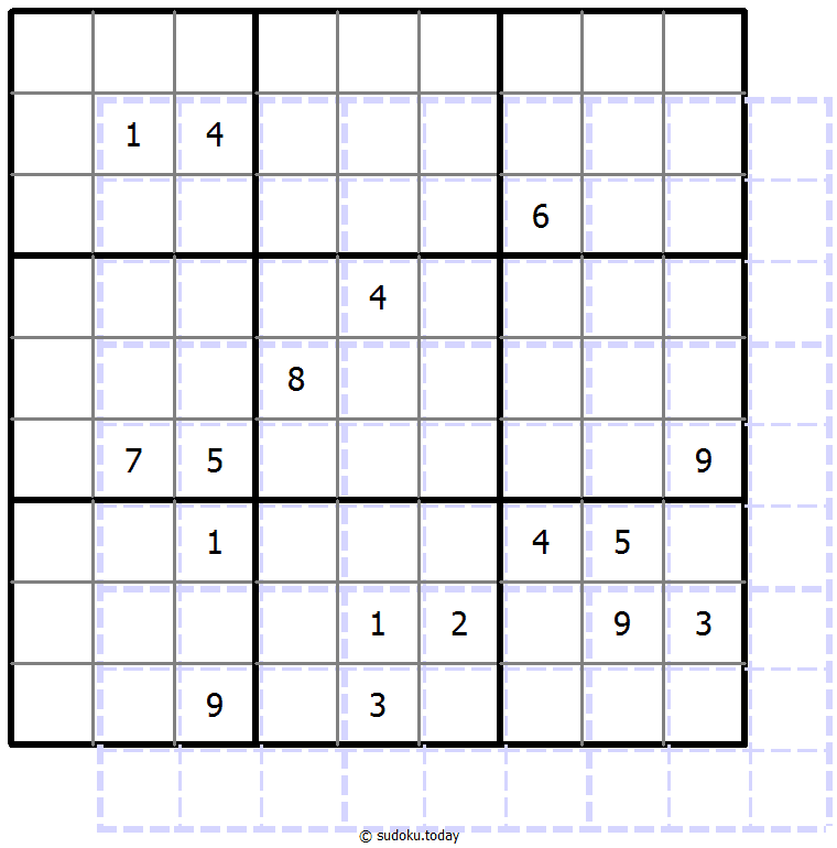 重影数独 #39746