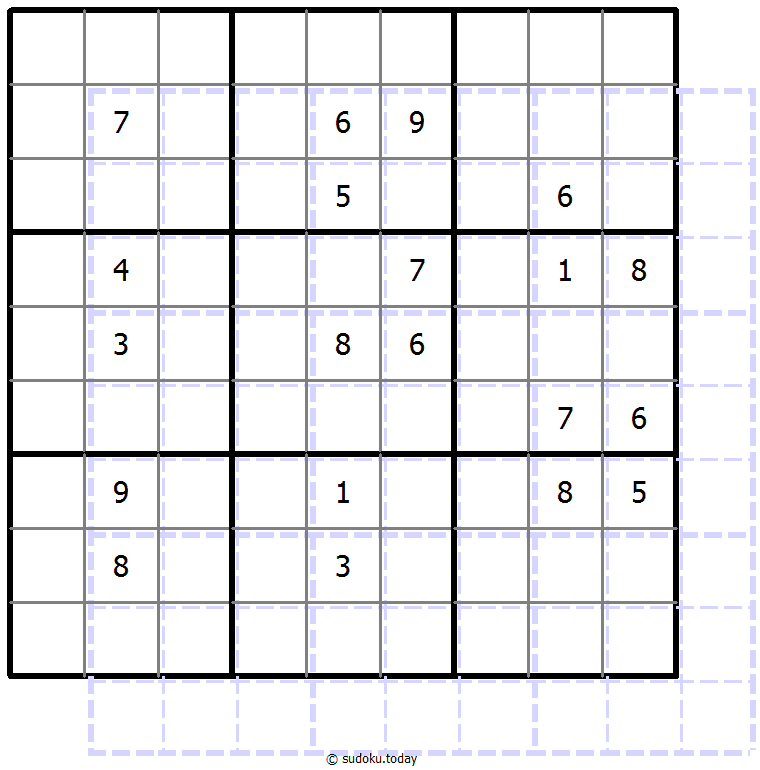 重影数独 #39750