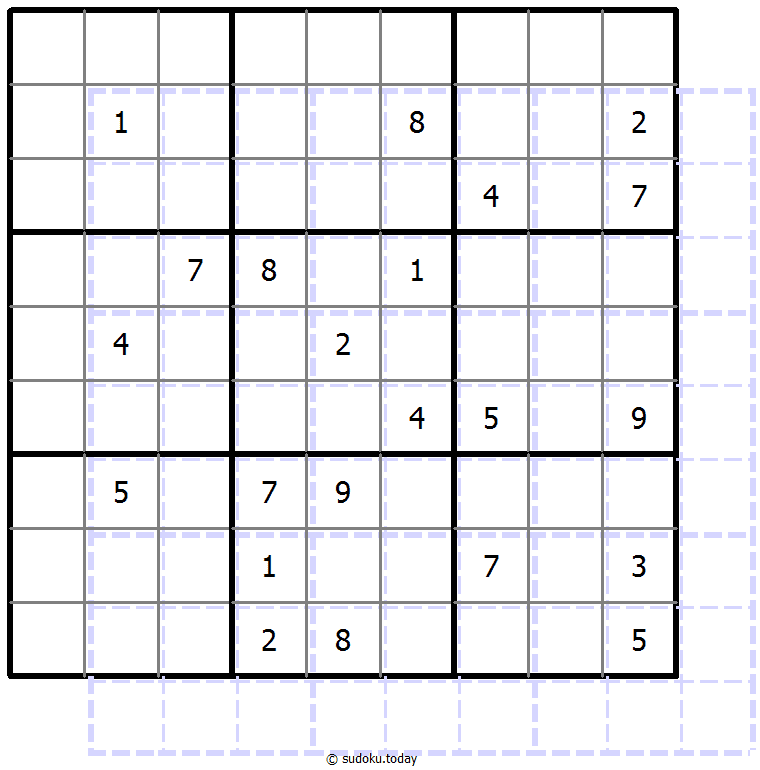 重影数独 #39753