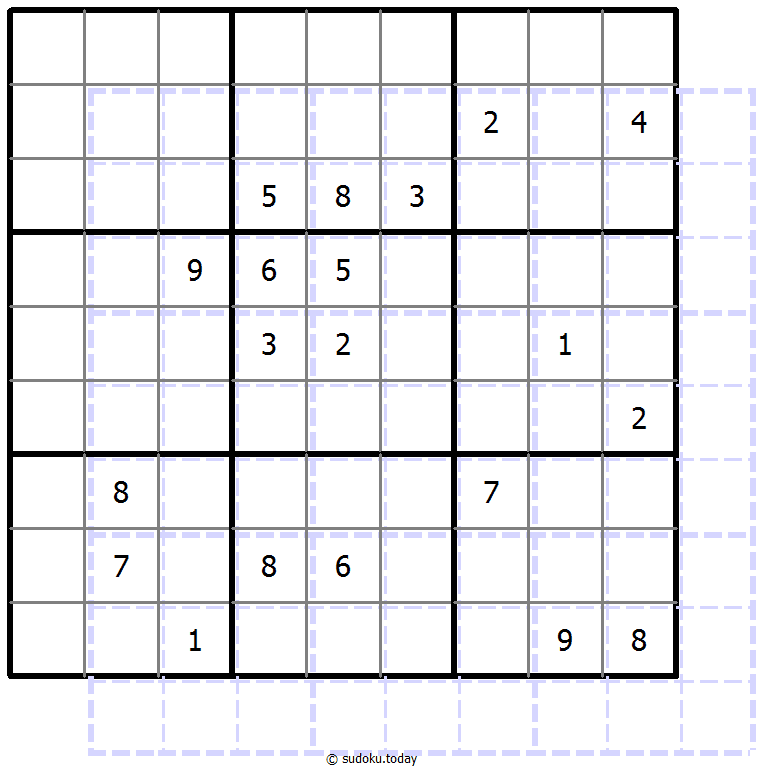 重影数独 #39757