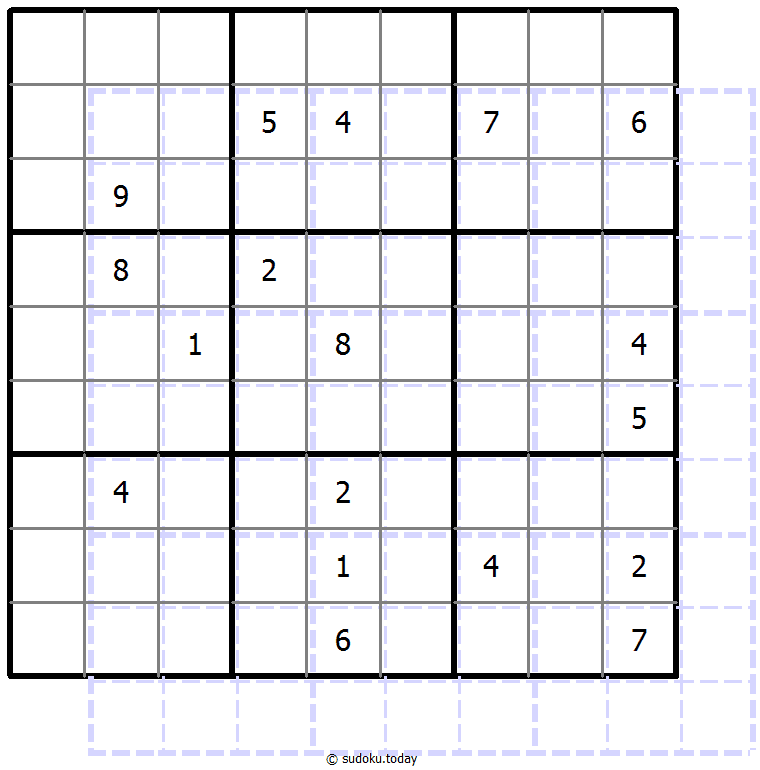 重影数独 #39766