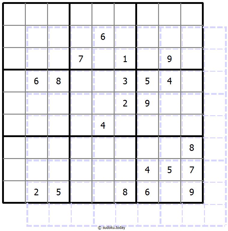 重影数独 #39768